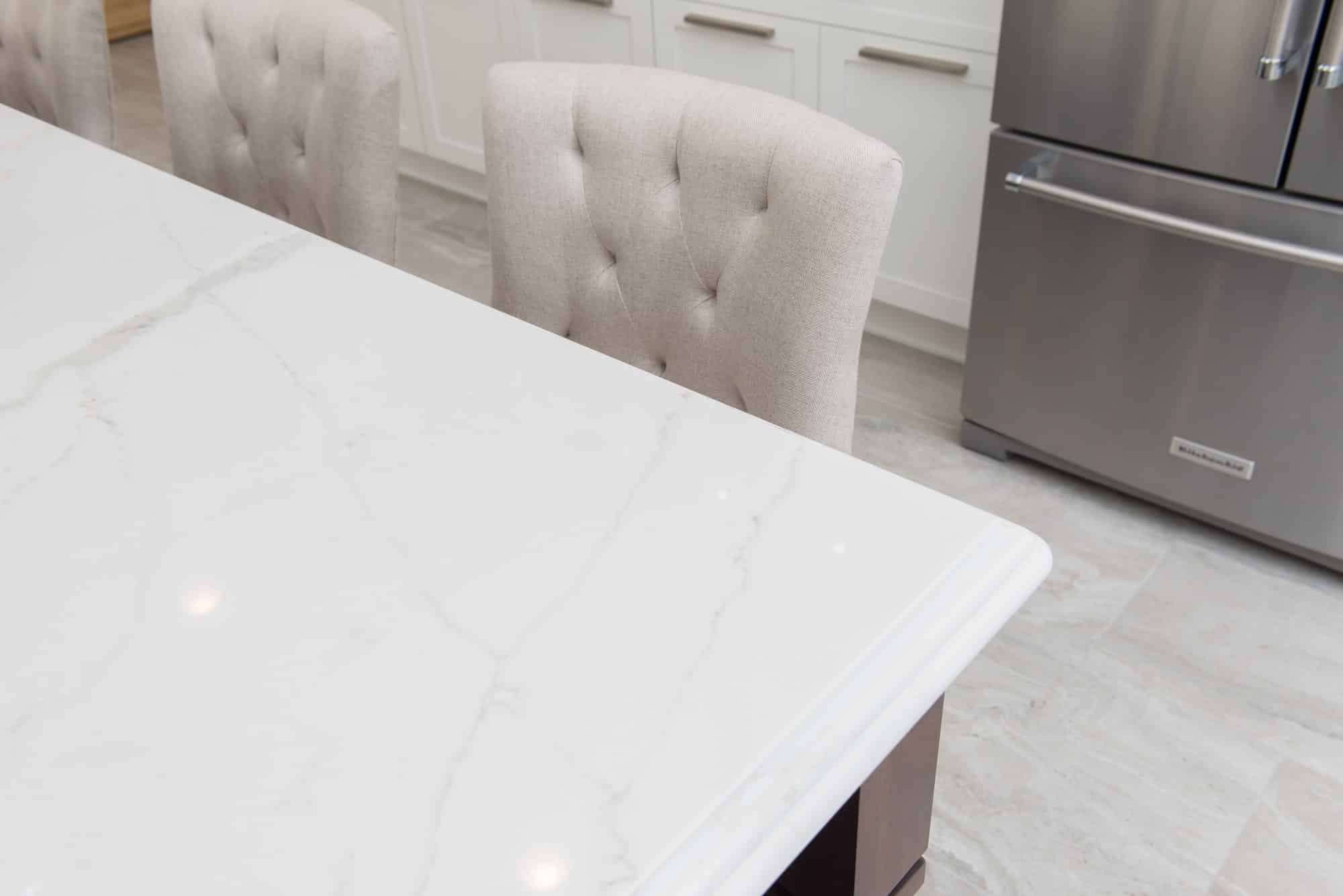 example of custom countertop work