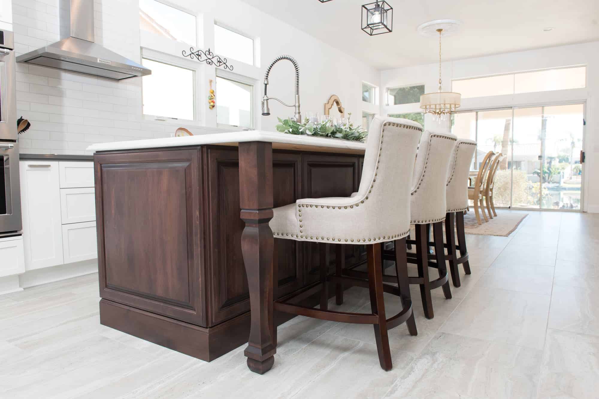 example of custom kitchen work